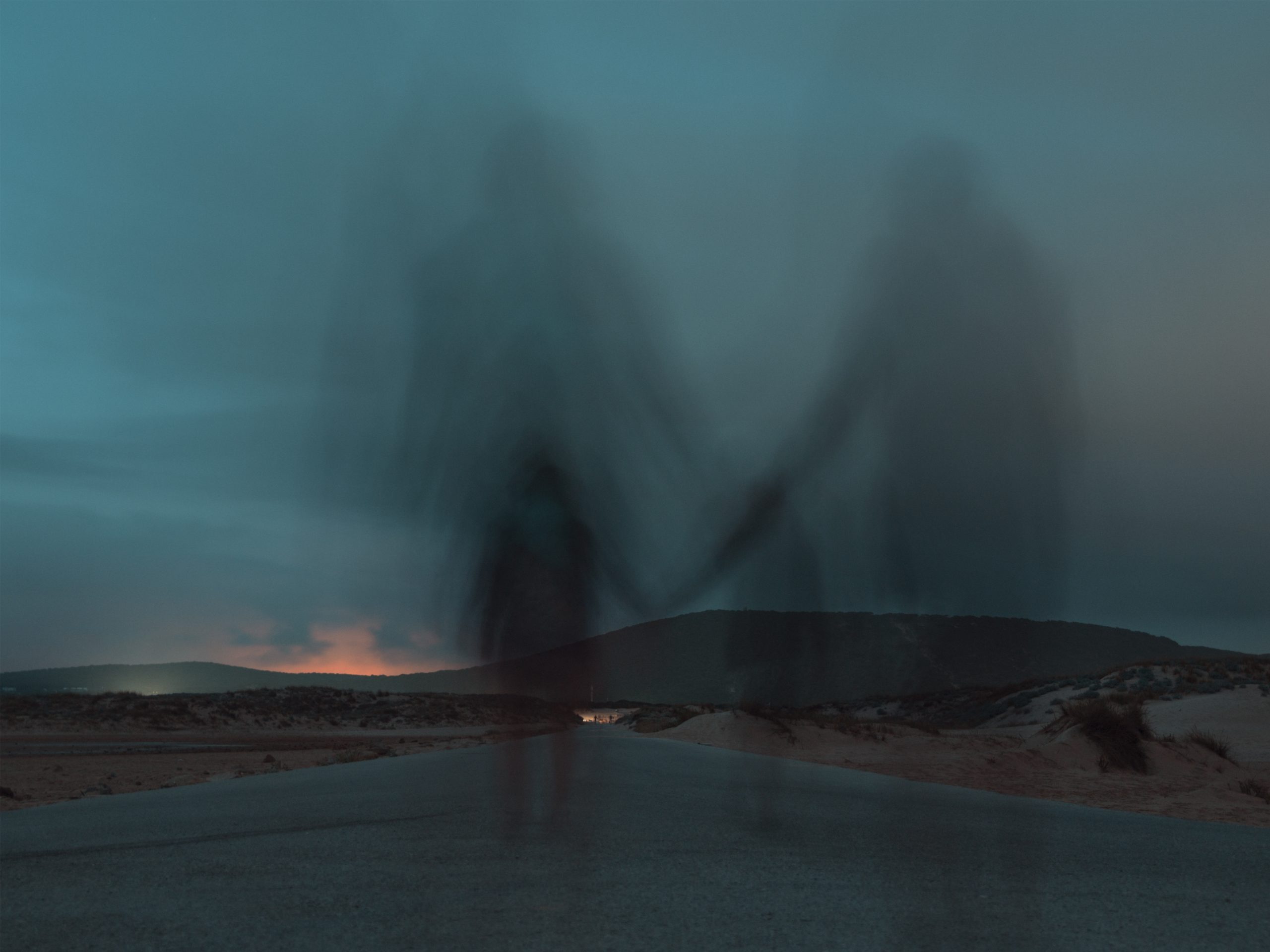 long exposure couple